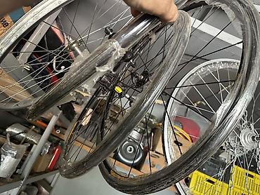 Şəhər velosipedləri: Müxtəlif tip və ölçülərdə velosipedlər - Şəhər, treking, dağ və uşaq — 14