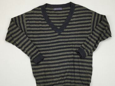 bluzki w biało czarne paski: Sweter, Marks & Spencer, S, stan - Bardzo dobry