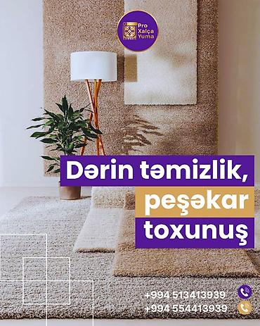 xalca sifarişi: Xalçaların yuyulması | Xalçalar Ünvandan götürmə, Pulsuz çatdırılma — 4