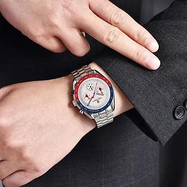 Ručni satovi: PAGANI DESIGN PD-1701 - 40mm - Pepsi - Omega Speedmaster Potpuno nov — 2