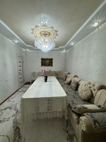 снять квартиру на долгий срок: 3 бөлмө, 84 кв. м, 106-серия, 2 кабат, Евроремонт