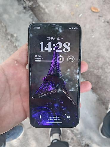 IPhone X, Gümüşü, Face ID