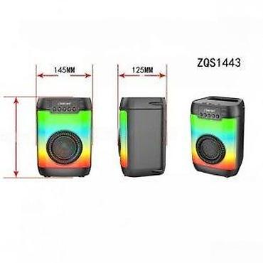 mp3 pretvarac: ZVUCNIK BLUTUT ZQS 1443 NOV BLUETOOTH ZVUCNIK 8W AKCIJA | Cene nisu — 7