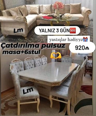 islenmis kunc divani: Qonaq otağı dəsti — 1
