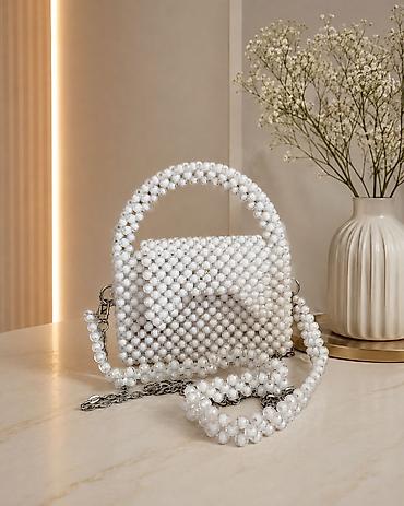 dior lady: Клатч, Материал: Бусины, Женские, Новый — 1