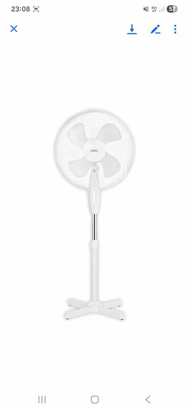 aplikacija za rasterivanje pasa: Stojeći ventilator Max MF-101-45W Tip	Ventilator Proizvođač	MAX