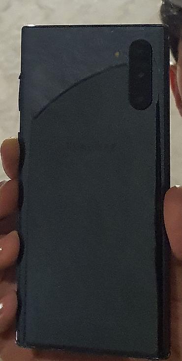 note 5 ekran: Samsung Note 10, rəng - Boz, Simsiz şarj — 1