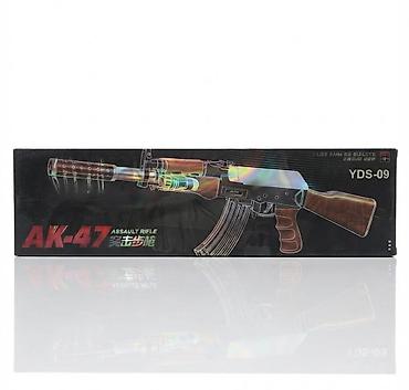 Оюнчуктар: Игрушечный автомат AK-47 YDS-09 - Тип: детский игрушечный автомат в — 1