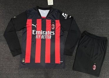 футболка спорт: Форма Милана 2022 без имени