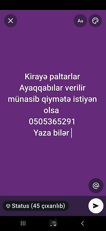 Digər qadın geyimləri: Kirayə geyim və ayaqqabı xidməti - Gündəlik və tədbir üçün müxtəlif — 1