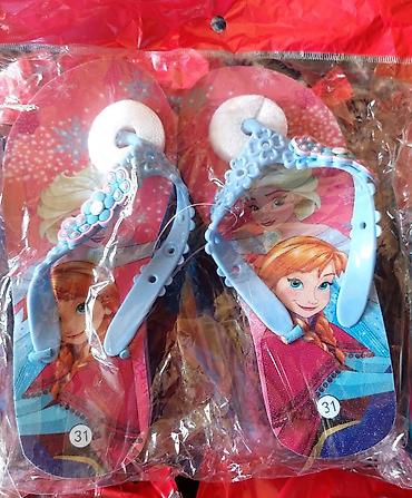 terranova devojcice: Dečije japanke sa motivima iz crtanog filma Frozen (Ana i Elza) - — 3