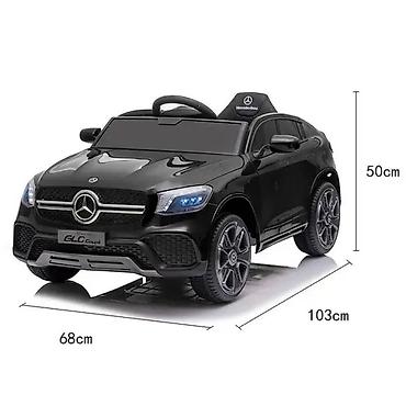 svetleca suknja za devojcice: Mercedes GLC Coupe – Licencirani džip na akumulator (crna boja) Šifra — 5