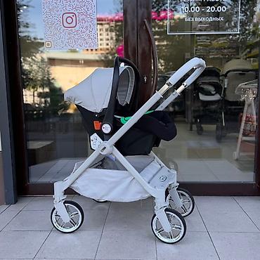 Коляски: Детская коляска 3 в 1 FONNESS, цвет светло‑серый Комплектация: - — 8