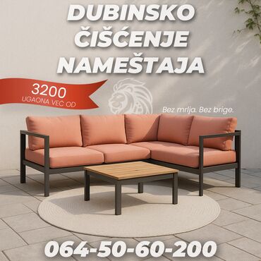 Usluge u domaćinstvu: Profesionalno dubinsko čišćenje nameštaja - Trosed: već od 2500 - — 8