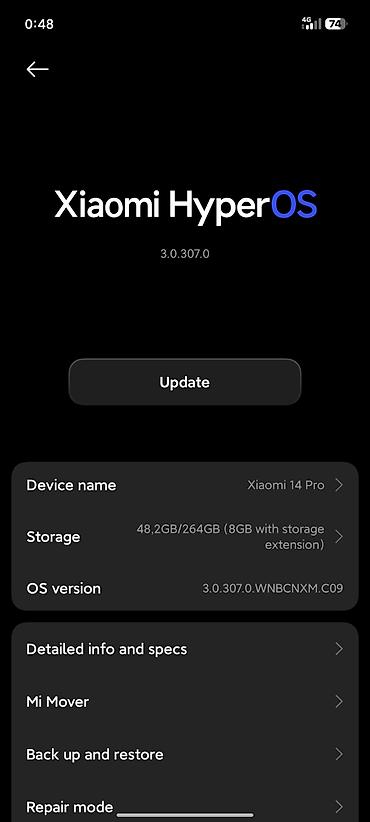 mini iphone: Xiaomi, 14 Pro, Б/у, 256 ГБ, цвет - Белый, 2 SIM — 4
