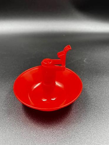 Миски для воды и еды: Çaşka nipel qırmızı Bu məhsul, quşçuluqda istifadə olunan yüksək — 3