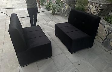 Mini-divan, Yeni, Açılmayan, Bazasız, Vеlur parça