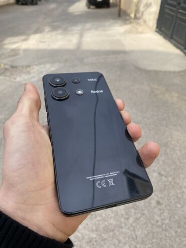 panel cit: Redmi Note 13, 256 GB, rəng - Qara, Barmaq izi