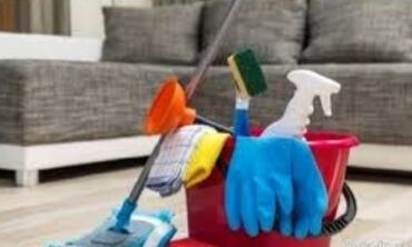 gündelik ev temizlik işi: Salam.Ev,ofis,obyekt,bag evlerinin temizlik isine gedirem isimde cox