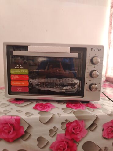 yemek termuzu: Duxovka Elektrik, rəng - Boz, Quraşdırılan, Yeni