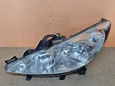 Передние фары: Передняя левая фара Peugeot 2007 г., Б/у, Оригинал, Германия — 3