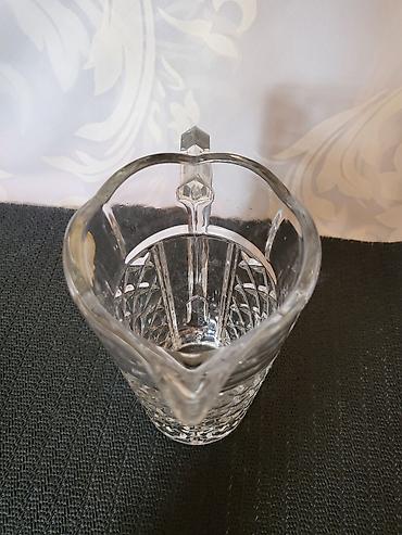 Čajnici: Bokal nov Zajecar kristal,led kristal 70te. Bokal je nov,sve na — 6