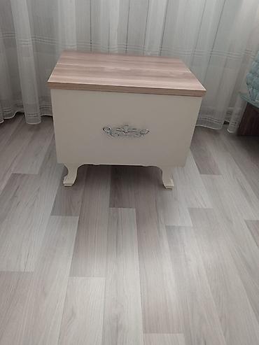 dekor evler: Dekorativ sandıq/oturacaq qutusu - Material: üst hissə ağac — 1