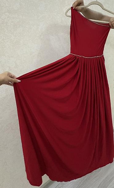 donlar toy: Qırmızı ziyafət donu Tikilib 100azne satılır 20azn xs razmer - — 1
