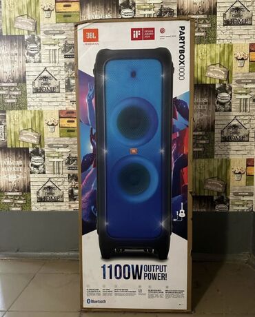 муз аппаратура: JBL PartyBox 1000. Новая колонка, запечатанная, не вскрытая. Возможна