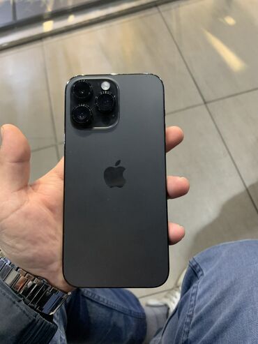 айфое: IPhone 14 Pro Max, Арзандатуу 10%, Колдонулган, 128 ГБ, Кара, 88 %