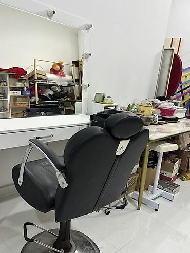 ofis ucun kreslo ucuz: Peşəkar salon kresloları – 2 model - Material: Qara eko‑dəri oturacaq — 4