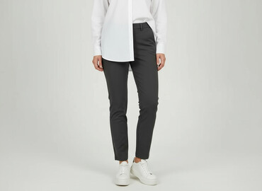 zestaw marynarka i spodnie damskie reserved: Material trousers for women, size L