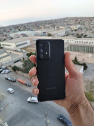 telfon satşı: Samsung Galaxy A53 5G, 128 GB, rəng - Qara, İki sim kartlı