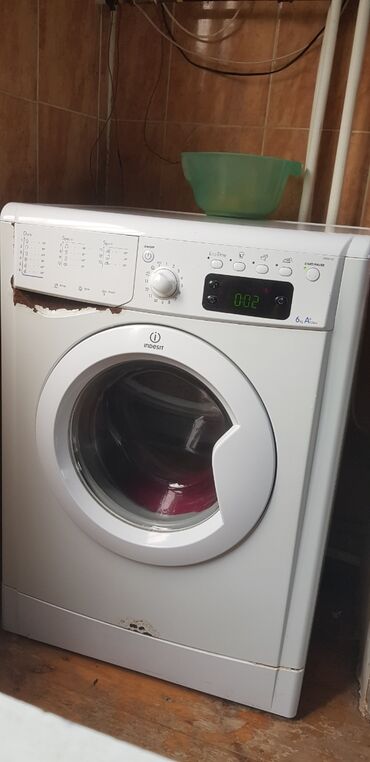 klaviatura satisi: Paltaryuyan maşın Indesit, 6 kq, İşlənmiş, Avtomat