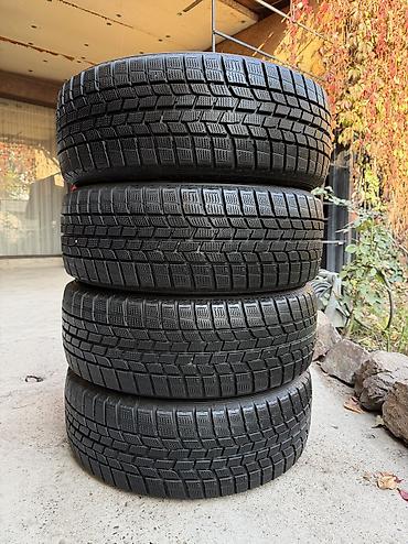 r17 225: Шины 215 / 55 / R 17, Зима, Б/у, Комплект, Легковые, Япония, GoodYear — 1