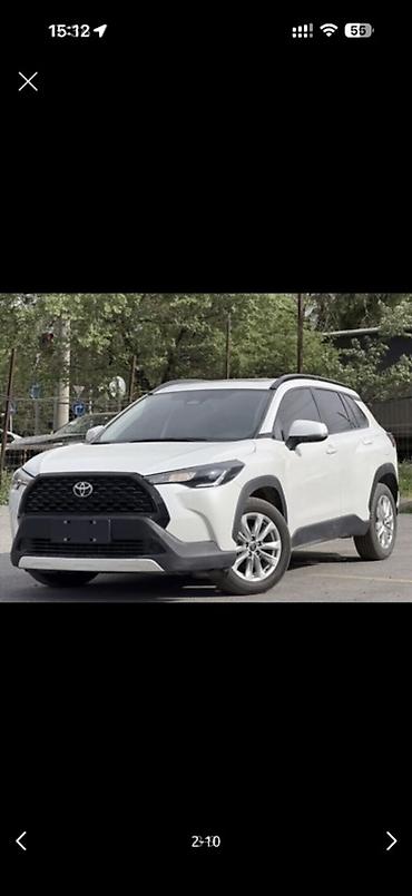 ниже: Toyota Corolla Cross: 2025 г., 2 л, Вариатор, Бензин, Кроссовер — 4