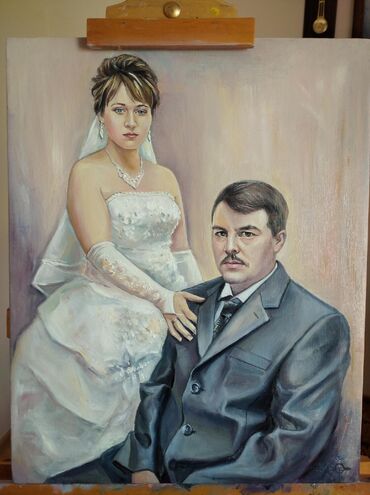 Другие услуги: Портрет маслом на заказ, картина по фото, портрет живопись, авторская — 15