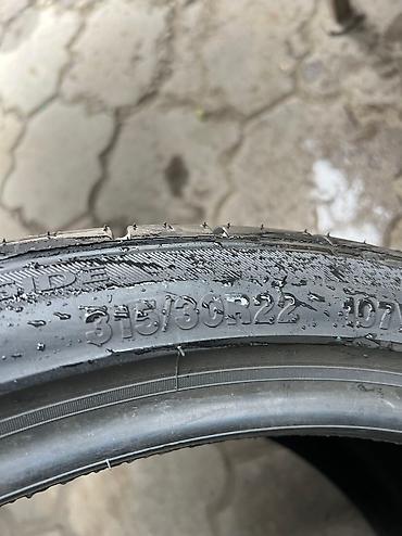 Шины: Резина 315/30/22 задняя 275/35/22 передняя Шины на G05 Bearway — — 10