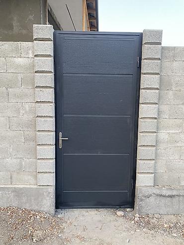 Откатные ворота: Откатные ворота из сэндвич‑панелей с автоматикой - Полотно — 15