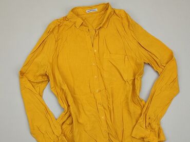 żółte bluzki z długim rękawem: Koszula Damska, Cropp, L, stan - Bardzo dobry