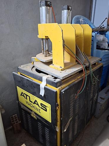 PVC/uPVC qapı-pəncərə sexində istifadə olunub. ATLAS markalı 2 başlı