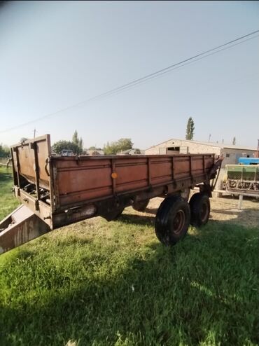 Qaşıqlar: Kənd təsərrüfatı üçün ikioxlu qoşqu (traktor üçün) - Güclü metal