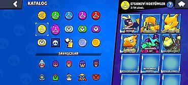 boo cena: Brawl Stars hesabı satılır Trophy - 56k 2 dəfə brawl pass plus alınıb — 6
