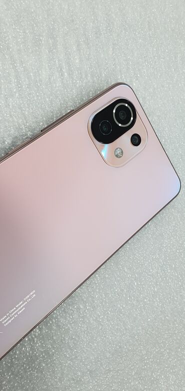 сотовый телефон huawei: Xiaomi, Mi 11 Lite, Б/у, 256 ГБ, цвет - Золотой, 2 SIM