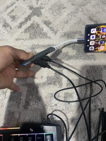 беспроводные наушники игровые: Игровой комплект для смартфона: одноручная механическая клавиатура +