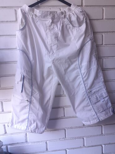 muska kozna jakna: Shorts L (EU 40), color - White