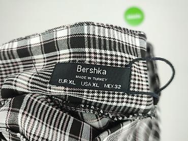 aplikacja l: Bershka, Spodnie materiałowe damskie, rozmiar XL — 4
