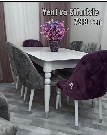 kontakt home yataq mebeli: Комплекты столов и стульев