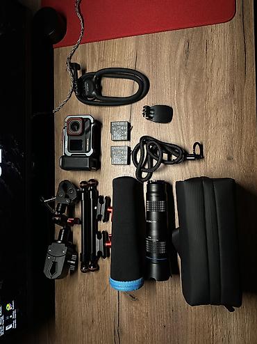 Фото жана видеокамералар: Продаю экшен-камеру Insta360 Ace Pro 2 в состоянии новой. Покупал для — 4