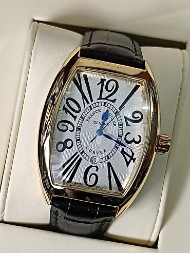 Aksesuarlar: Franck Muller “Cintrée Curvex” qol saatları — İsveçrə istehsalı — 2